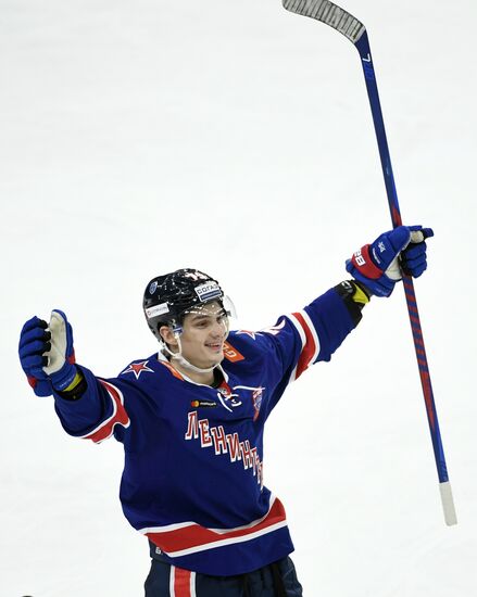 Хоккей. КХЛ. Матч СКА - "Динамо" (Москва)