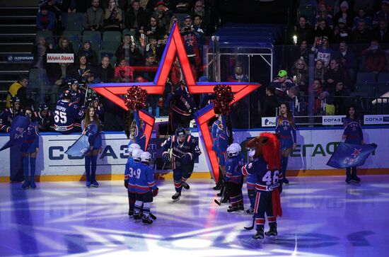 Хоккей. КХЛ. Матч СКА - "Динамо" (Москва)