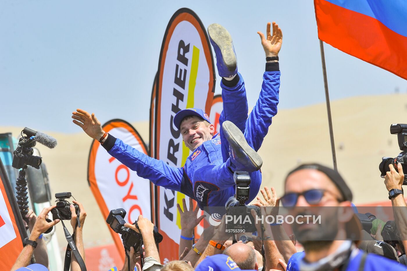 Спортивная команда "КАМАЗ-мастер" стала победителем ралли-марафона "Дакар"