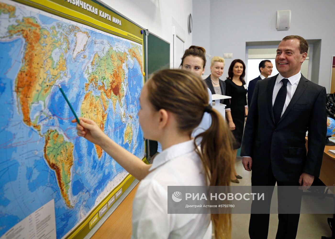 Рабочая поездка премьер-министра РФ Д. Медведева в Краснодарский край 