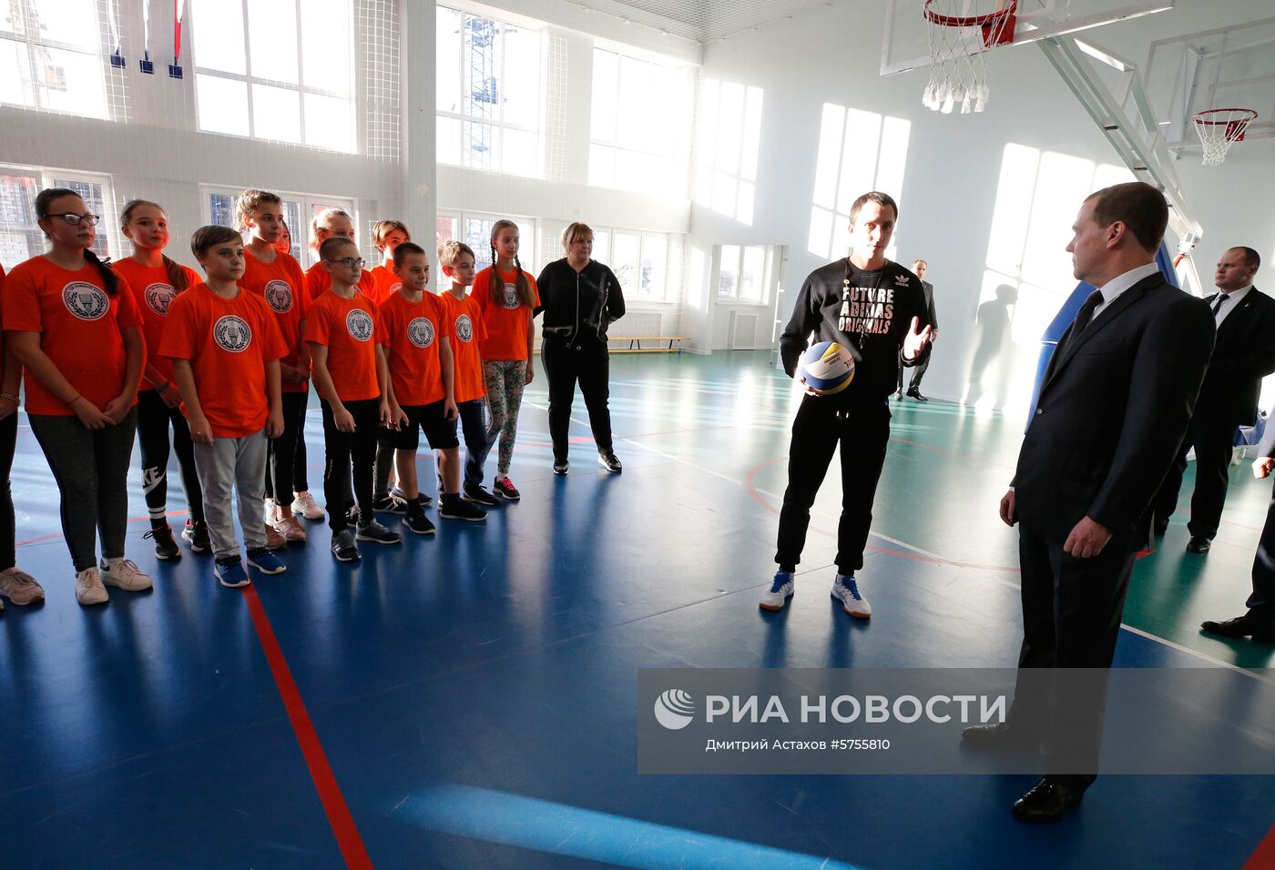 Рабочая поездка премьер-министра РФ Д. Медведева в Краснодарский край