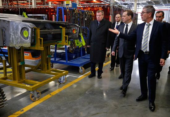 Рабочая поездка премьер-министра РФ Д. Медведева в Краснодарский край 