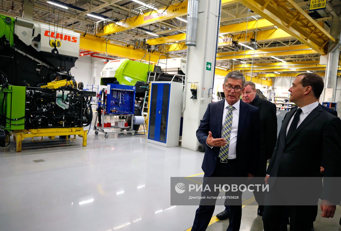 Рабочая поездка премьер-министра РФ Д. Медведева в Краснодарский край