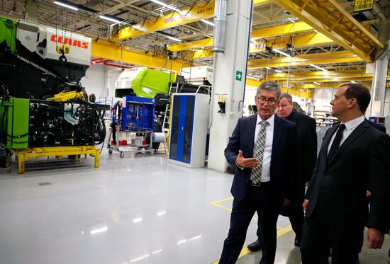 Рабочая поездка премьер-министра РФ Д. Медведева в Краснодарский край 