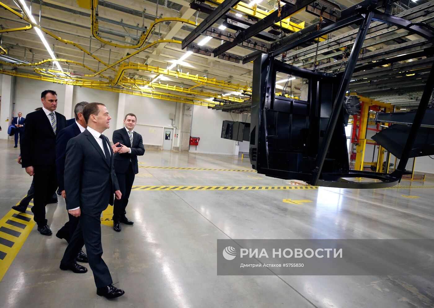 Рабочая поездка премьер-министра РФ Д. Медведева в Краснодарский край