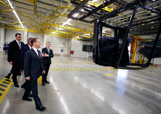 Рабочая поездка премьер-министра РФ Д. Медведева в Краснодарский край 