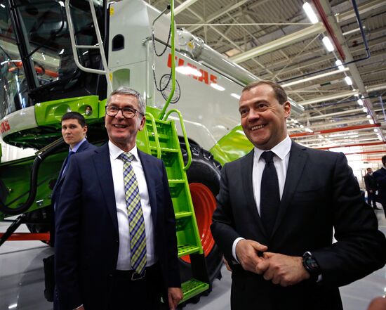 Рабочая поездка премьер-министра РФ Д. Медведева в Краснодарский край 