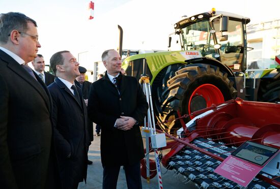 Рабочая поездка премьер-министра РФ Д. Медведева в Краснодарский край 