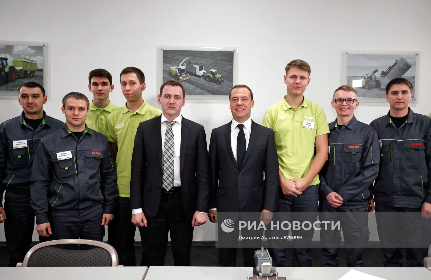 Рабочая поездка премьер-министра РФ Д. Медведева в Краснодарский край 