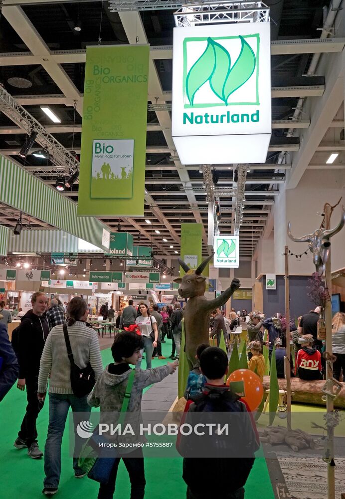 Открытие международной аграрной выставки "Зеленая неделя" в Берлине