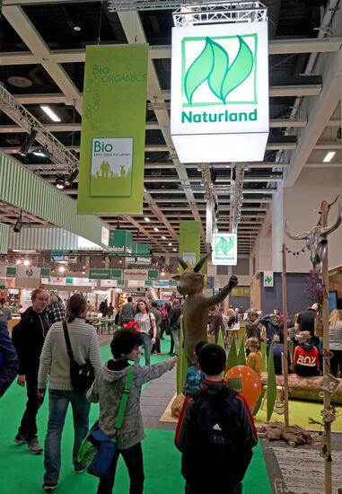 Открытие международной аграрной выставки "Зеленая неделя" в Берлине