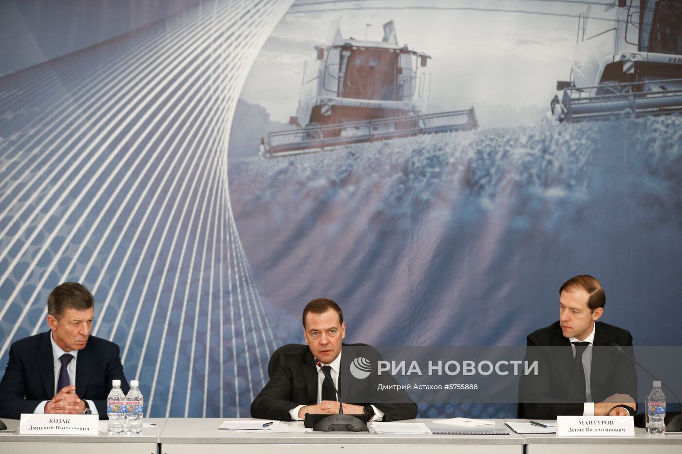 Рабочая поездка премьер-министра РФ Д. Медведева в Краснодарский край 