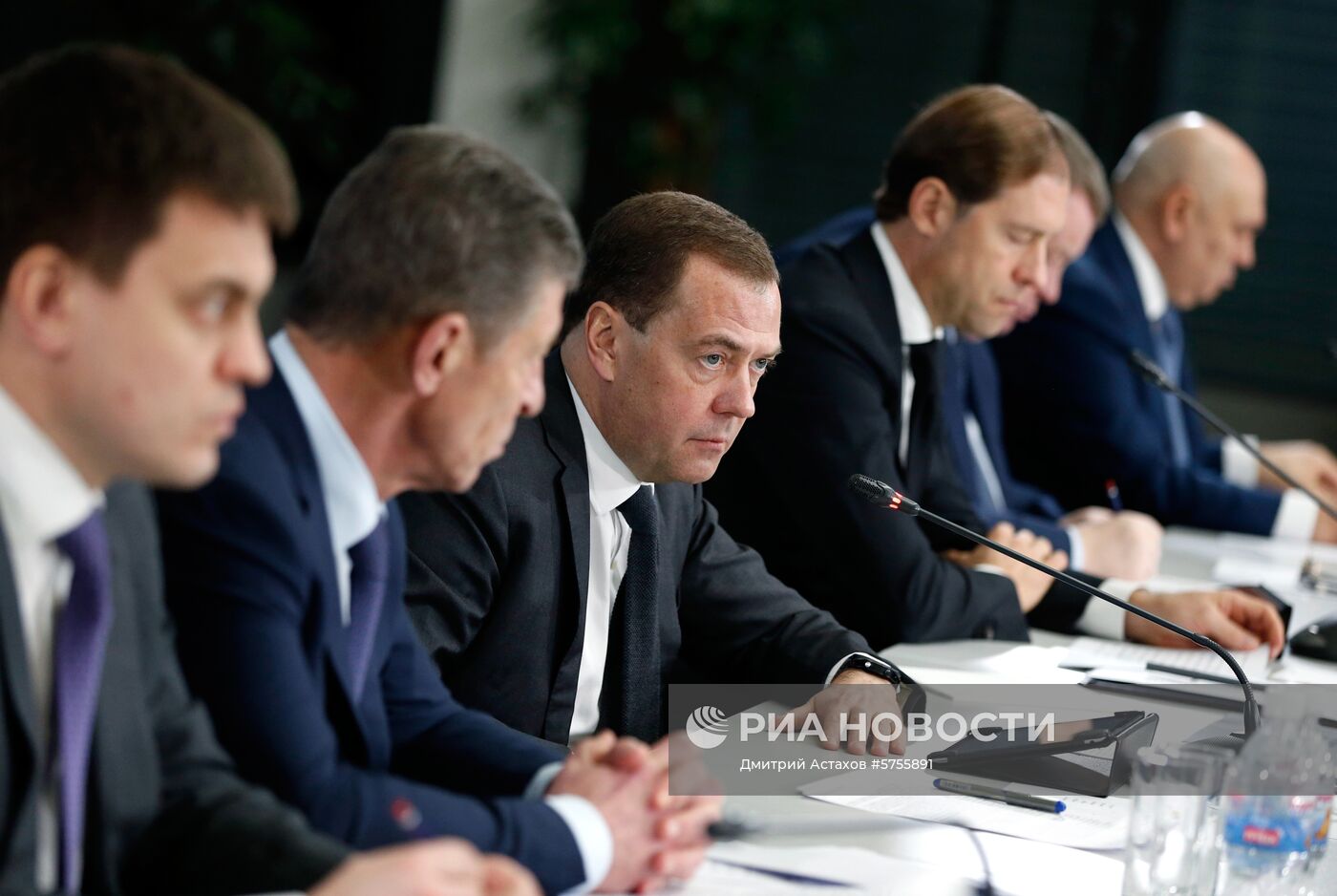 Рабочая поездка премьер-министра РФ Д. Медведева в Краснодарский край