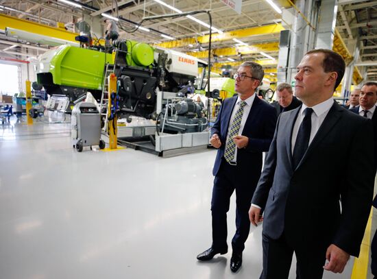 Рабочая поездка премьер-министра РФ Д. Медведева в Краснодарский край 