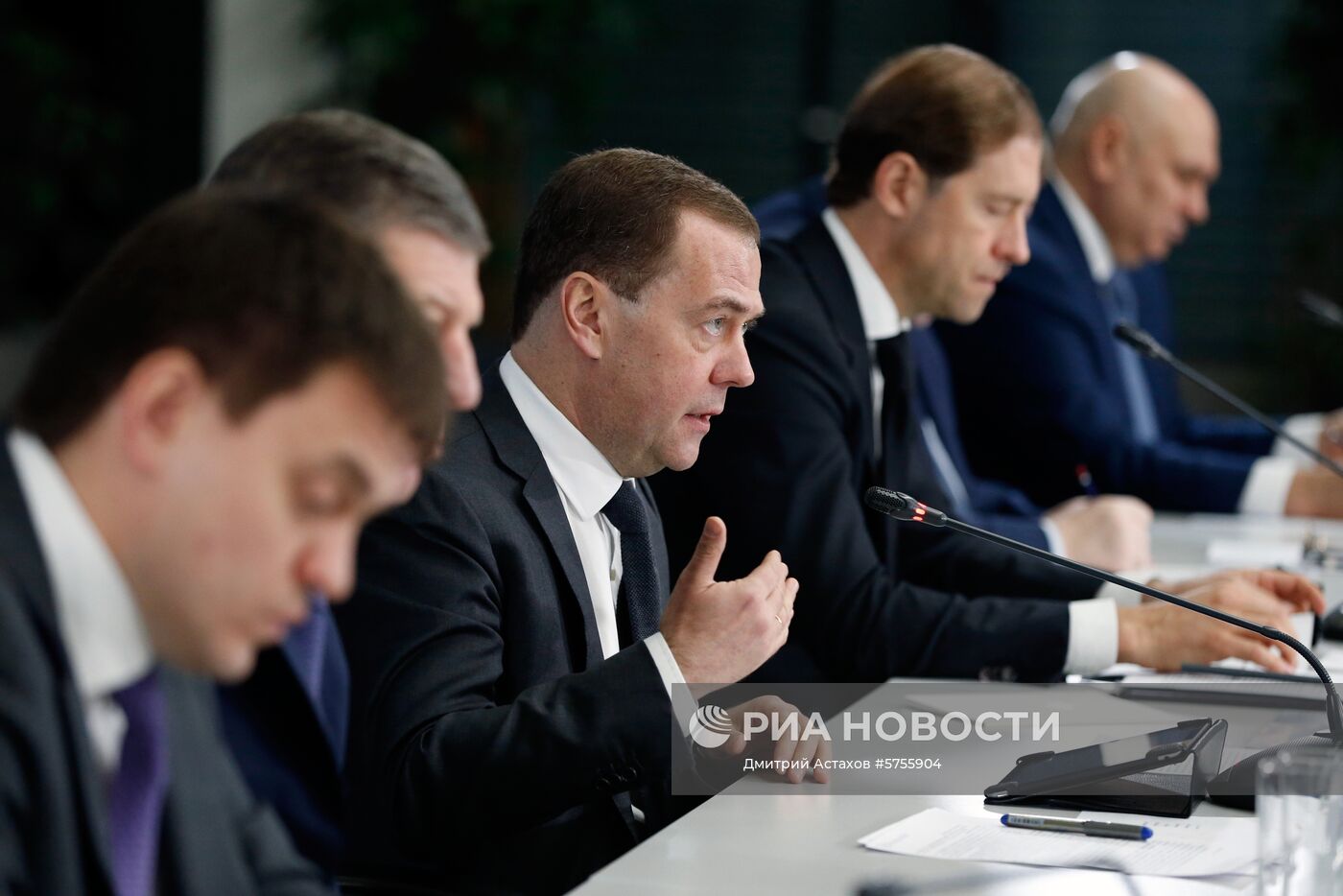 Рабочая поездка премьер-министра РФ Д. Медведева в Краснодарский край