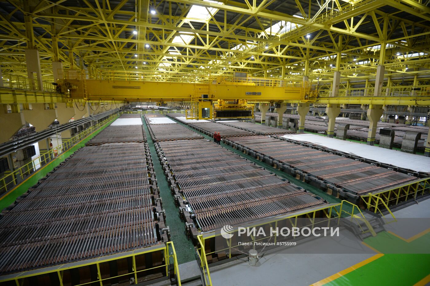 Производство цветных металлов в Свердловской области