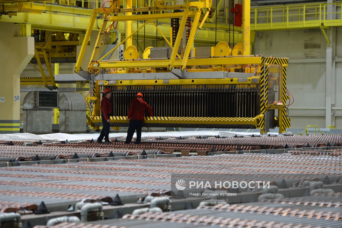 Производство цветных металлов в Свердловской области