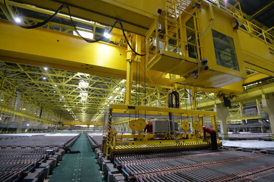 Производство цветных металлов в Свердловской области