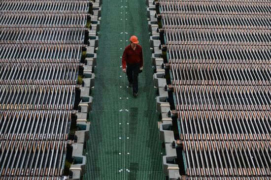 Производство цветных металлов в Свердловской области