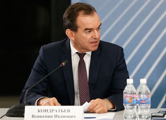 Рабочая поездка премьер-министра РФ Д. Медведева в Краснодарский край 