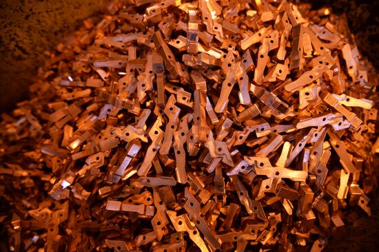 Производство цветных металлов в Свердловской области