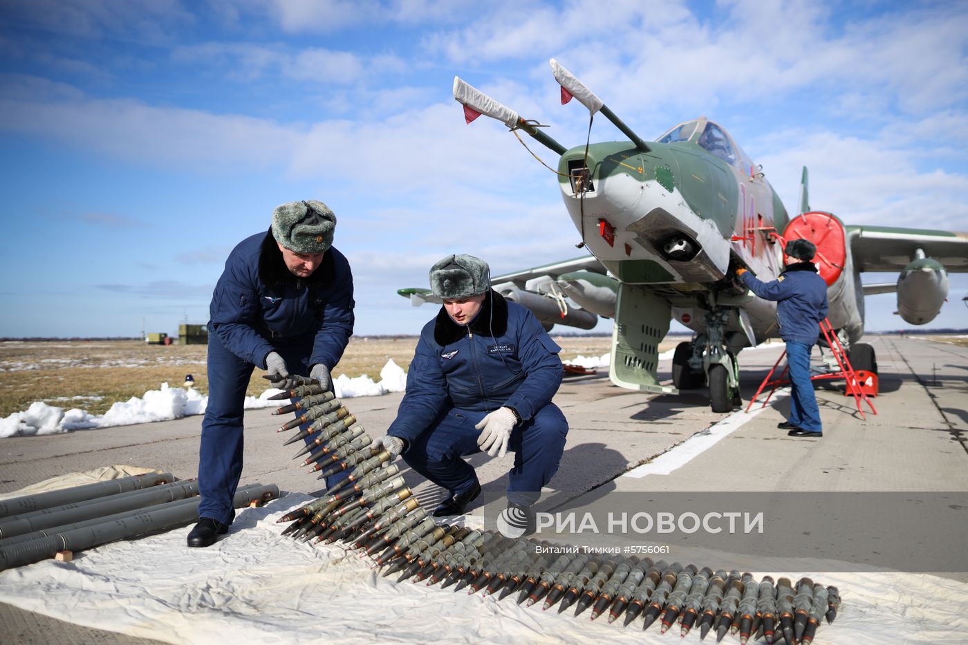 Летно-тактические учения на Су-25СМ3