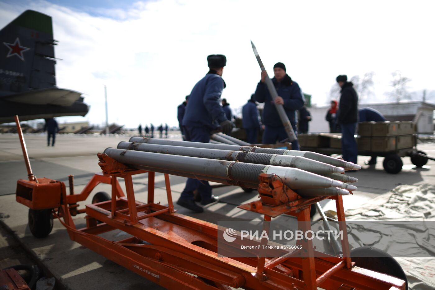 Летно-тактические учения на Су-25СМ3