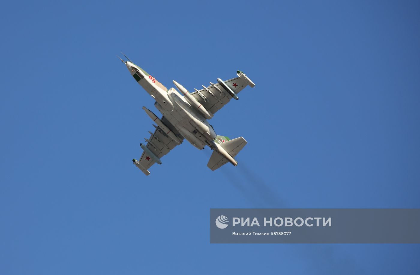 Летно-тактические учения на Су-25СМ3