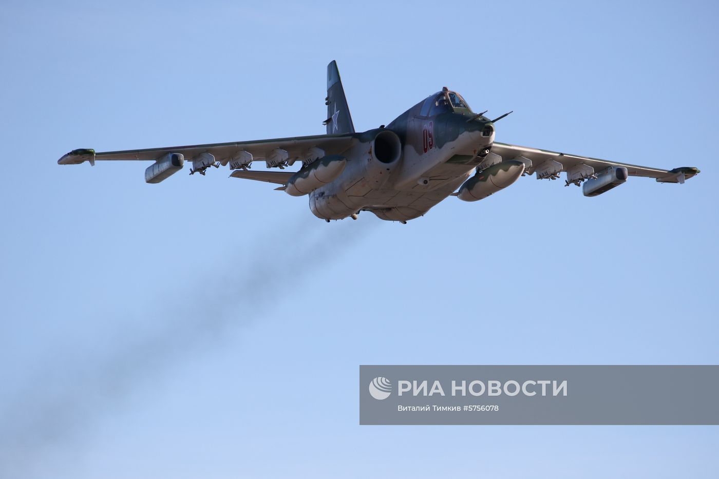 Летно-тактические учения на Су-25СМ3
