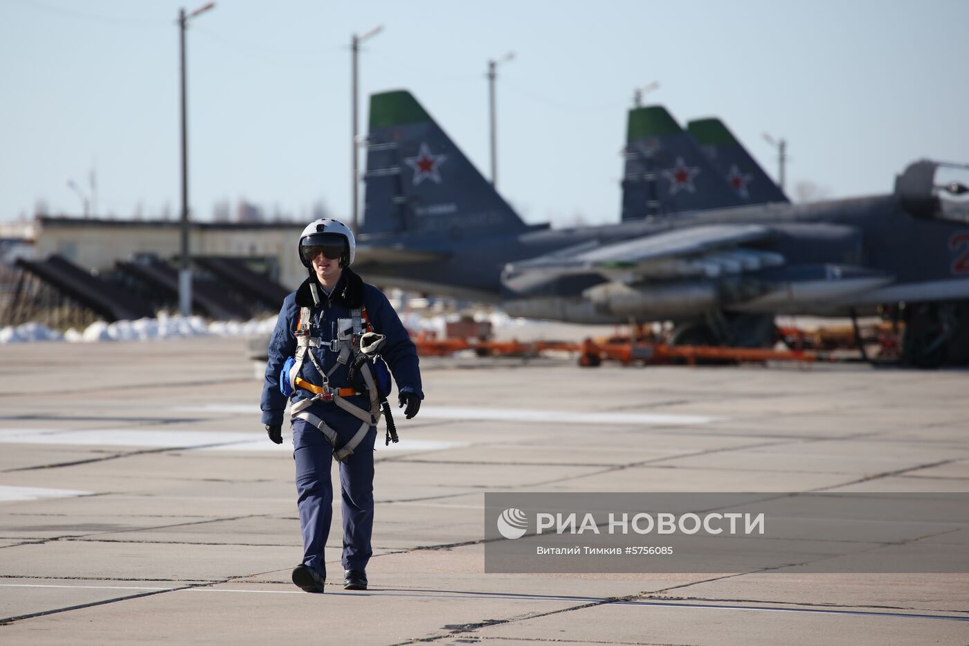 Летно-тактические учения на Су-25СМ3