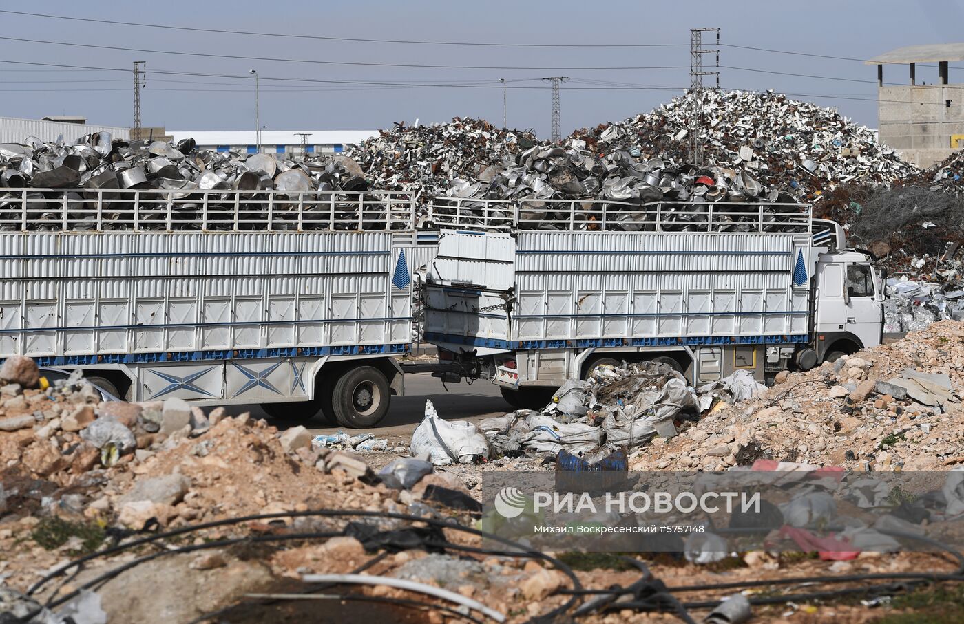 Частный алюминиевый завод в пригороде Хомса