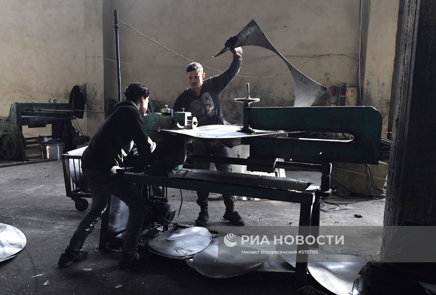 Частный алюминиевый завод в пригороде Хомса