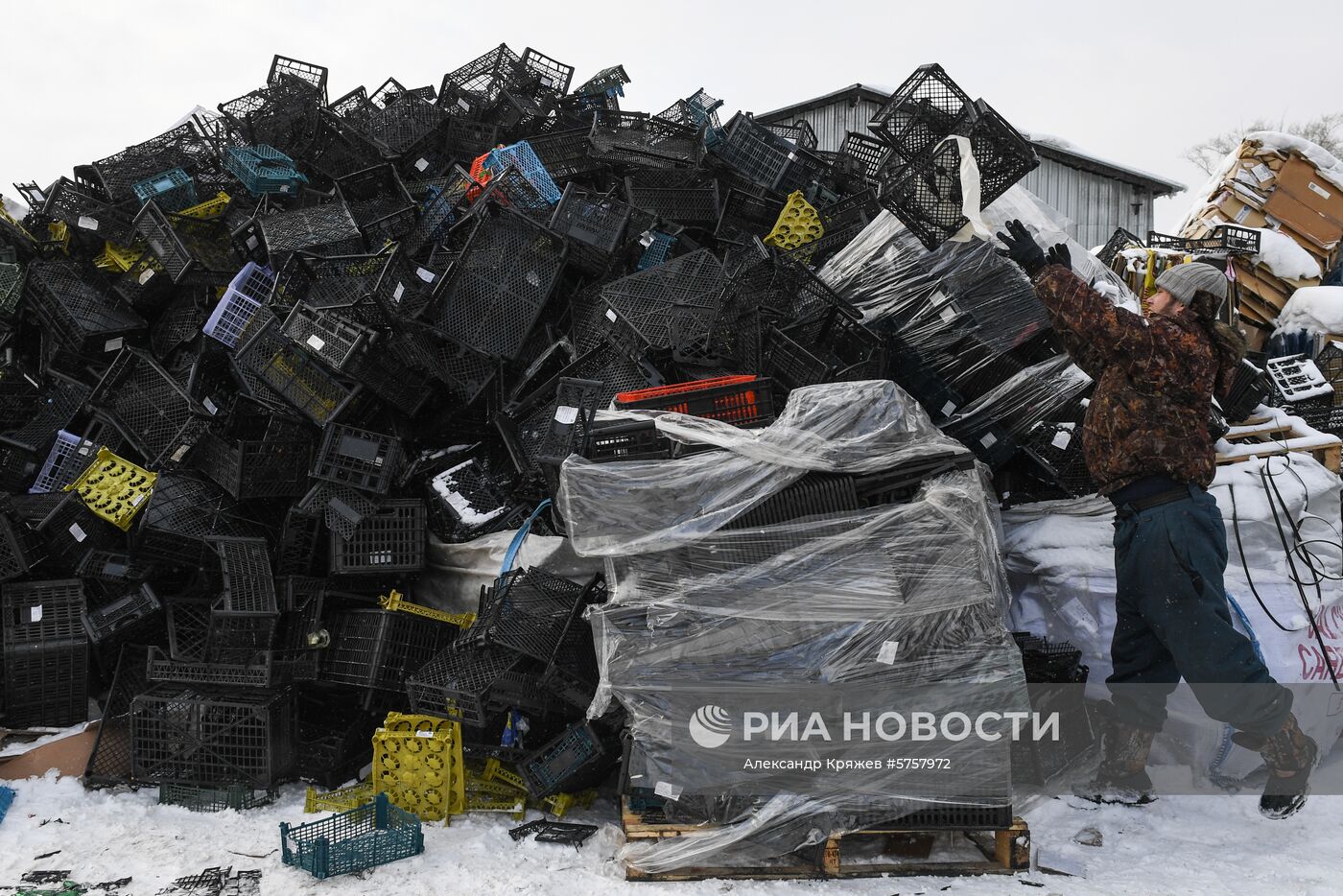 Сортировка твердых бытовых отходов