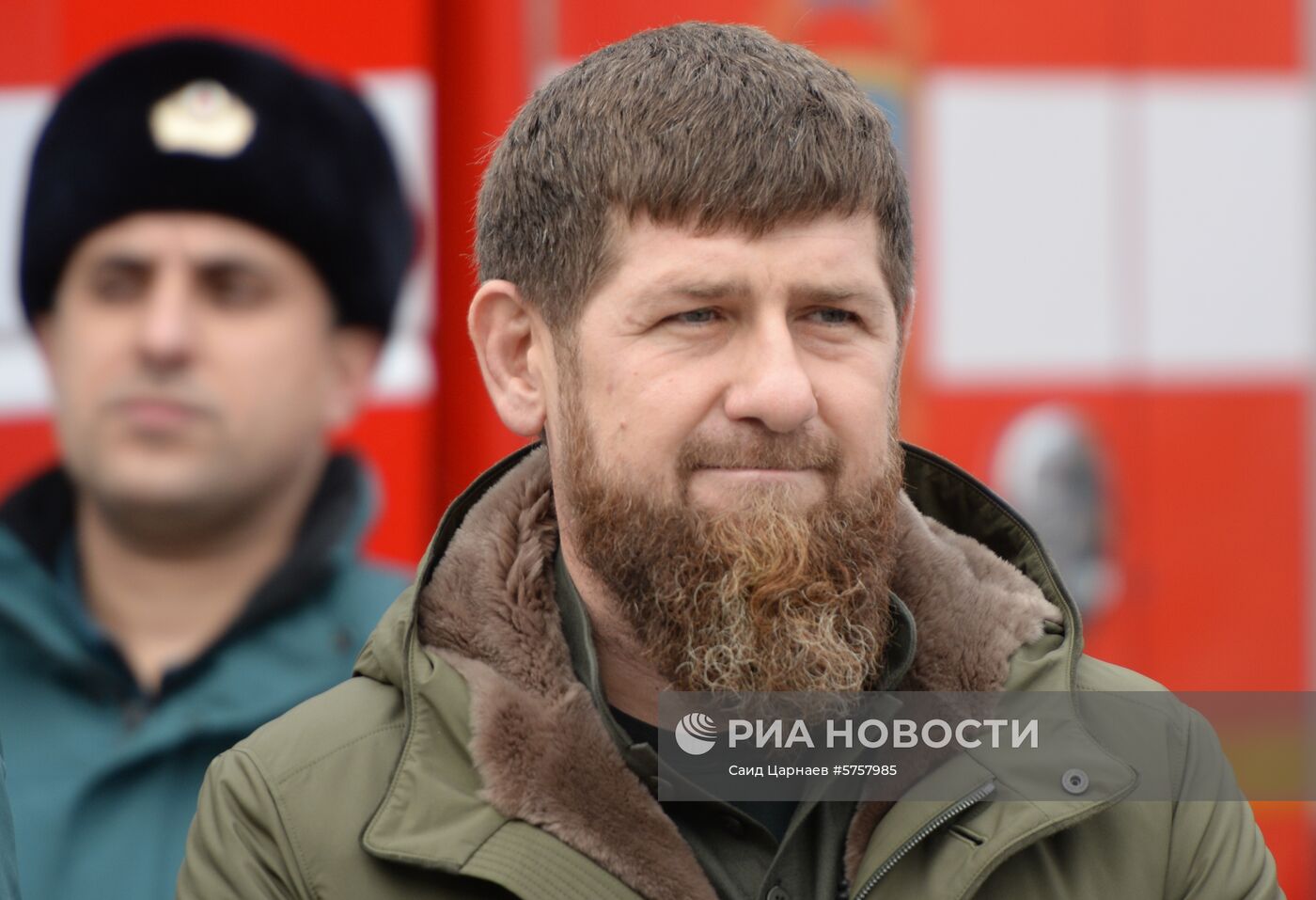 Рабочая поездка министра МЧС РФ Е. Зиничева в Грозный