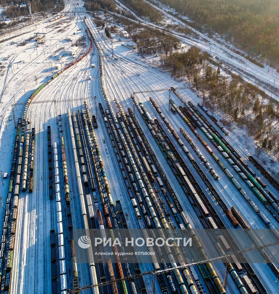 Железнодорожная сортировочная станция Бекасово