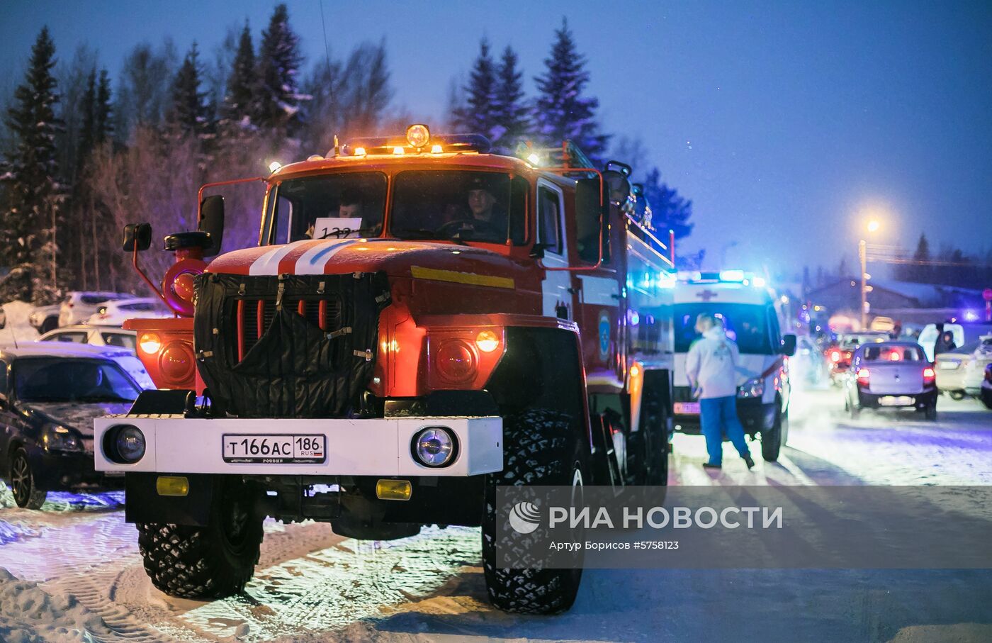 Ситуация около аэропорта Ханты-Мансийска