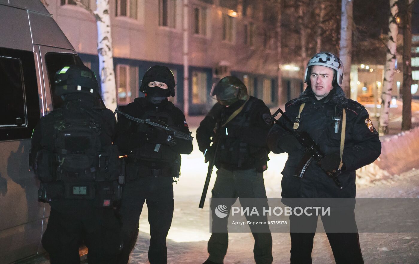 Ситуация около аэропорта Ханты-Мансийска