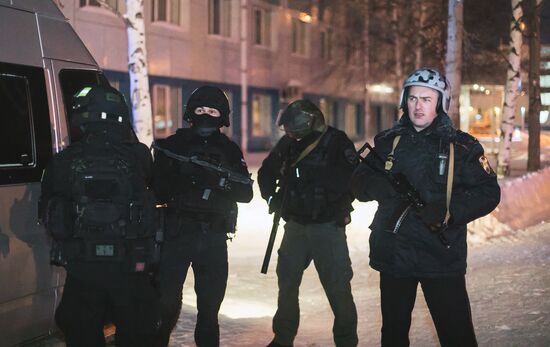 Ситуация около аэропорта Ханты-Мансийска