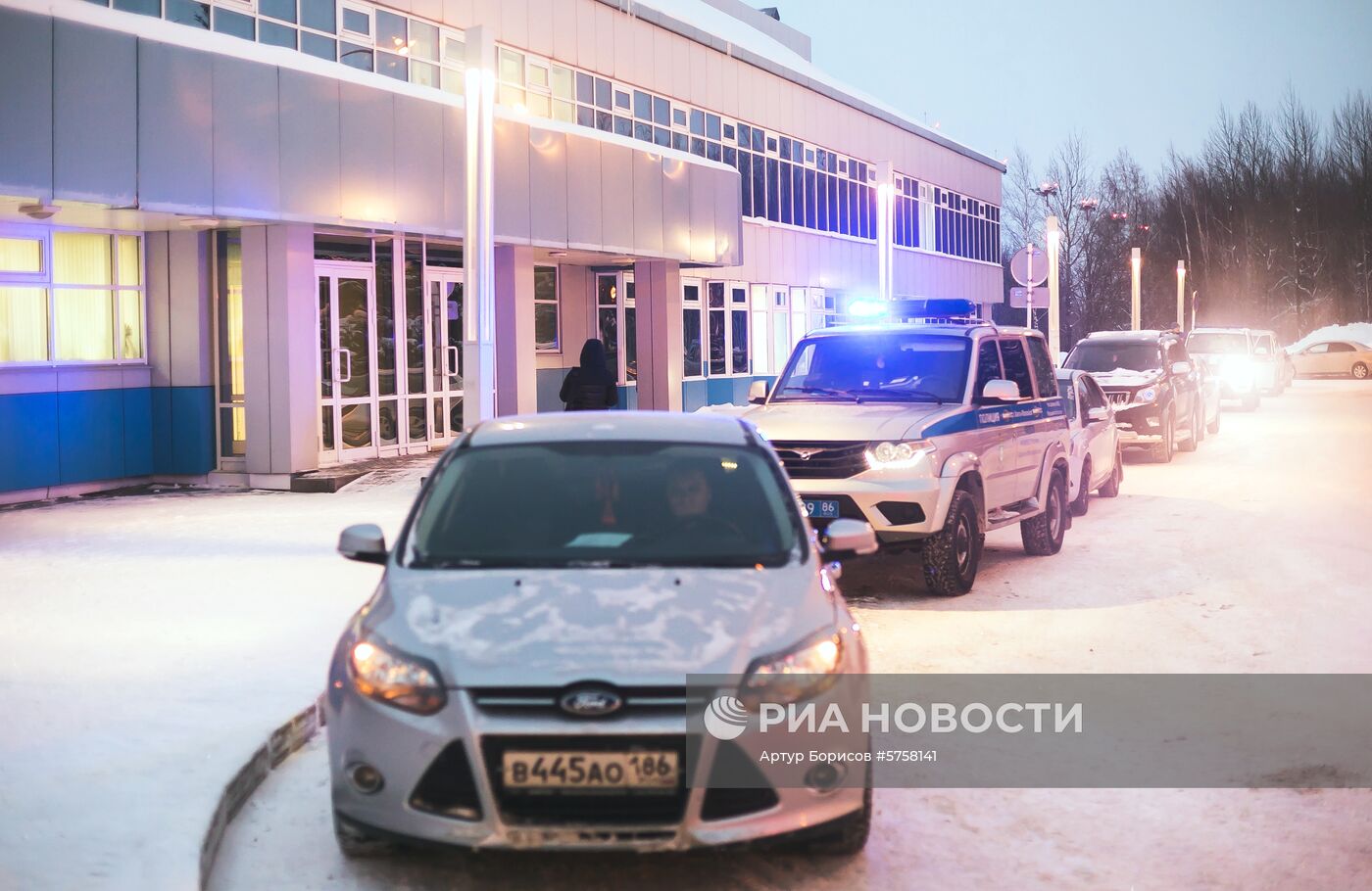 Ситуация около аэропорта Ханты-Мансийска