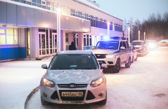 Ситуация около аэропорта Ханты-Мансийска