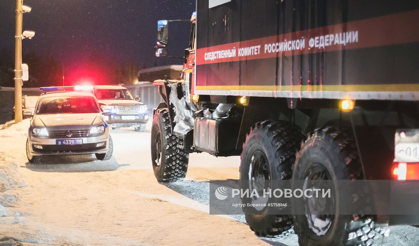 Ситуация около аэропорта Ханты-Мансийска