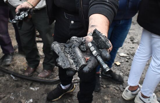 Взрыв заминированного автомобиля в Латакии