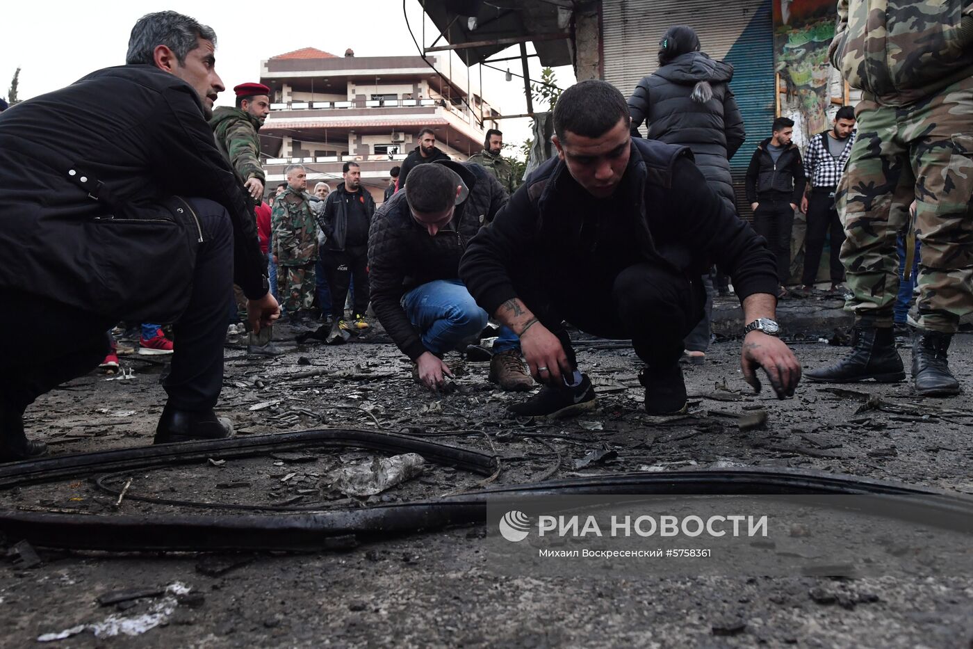 Взрыв заминированного автомобиля в Латакии