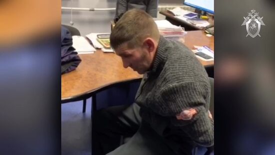 Допрос подозреваемого в угоне самолета