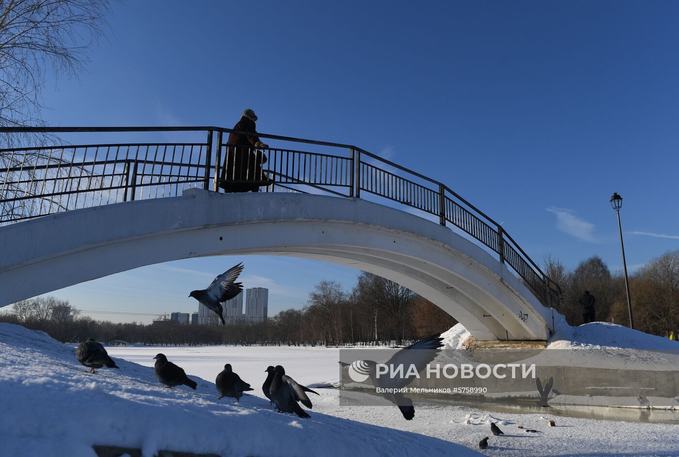 Мороз в Москве