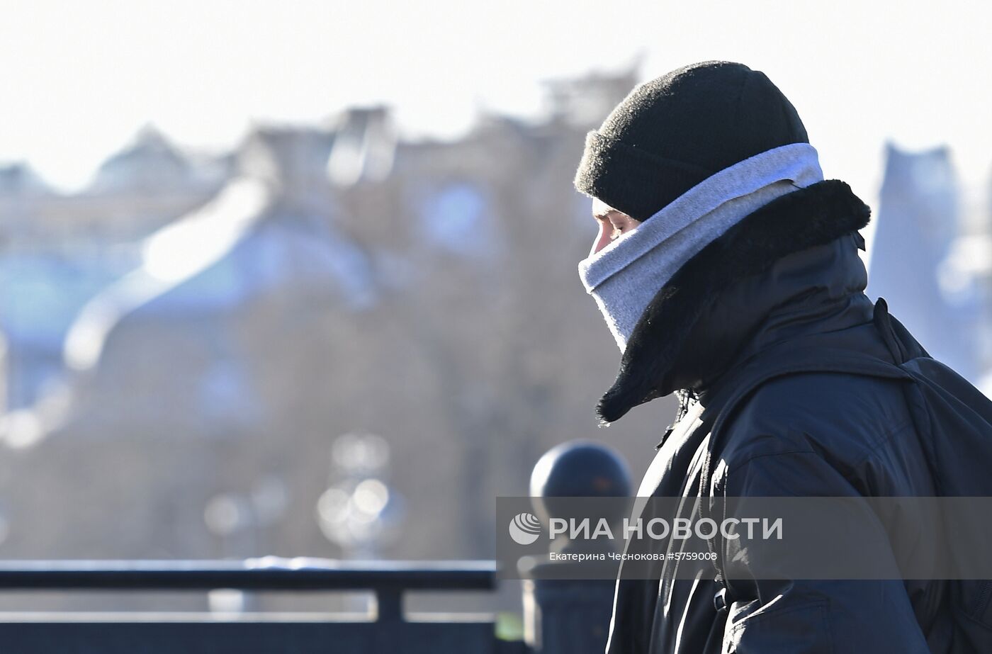 Мороз в Москве