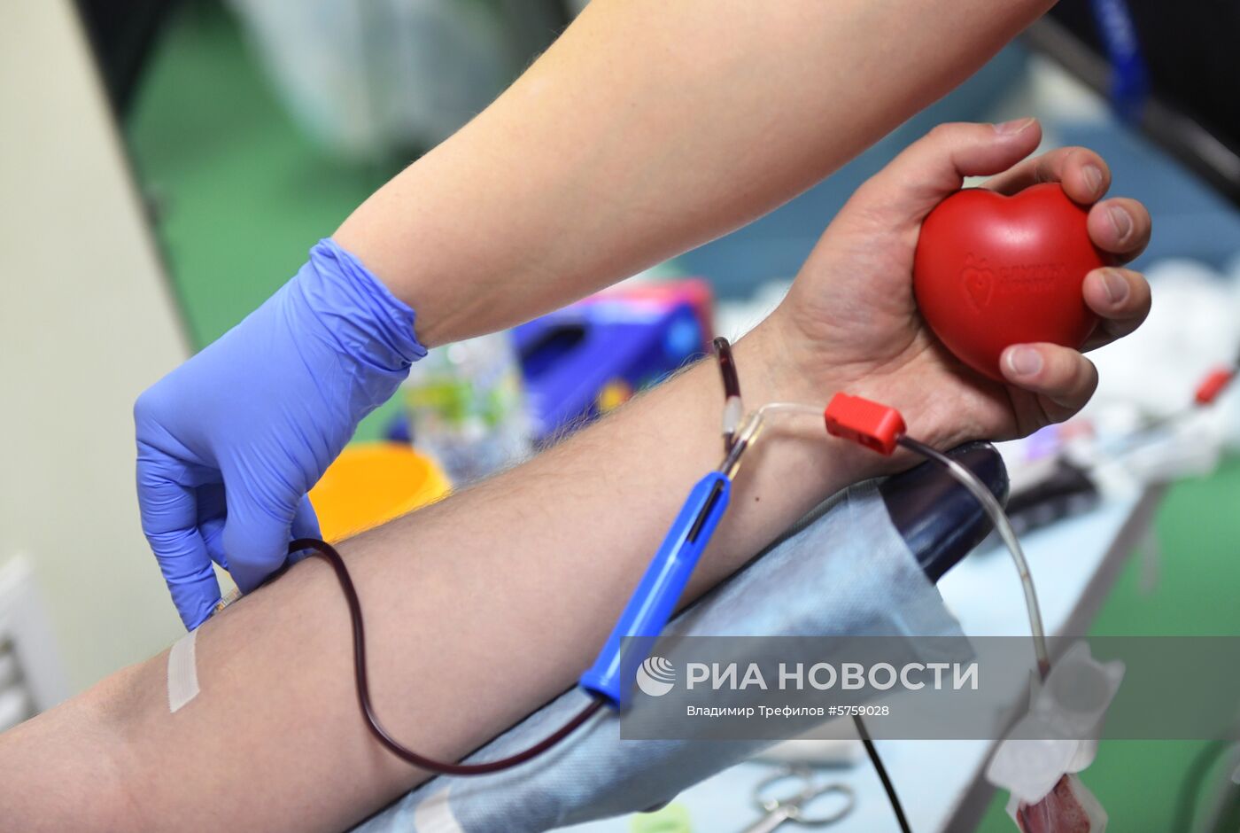 Сдача крови на донорство