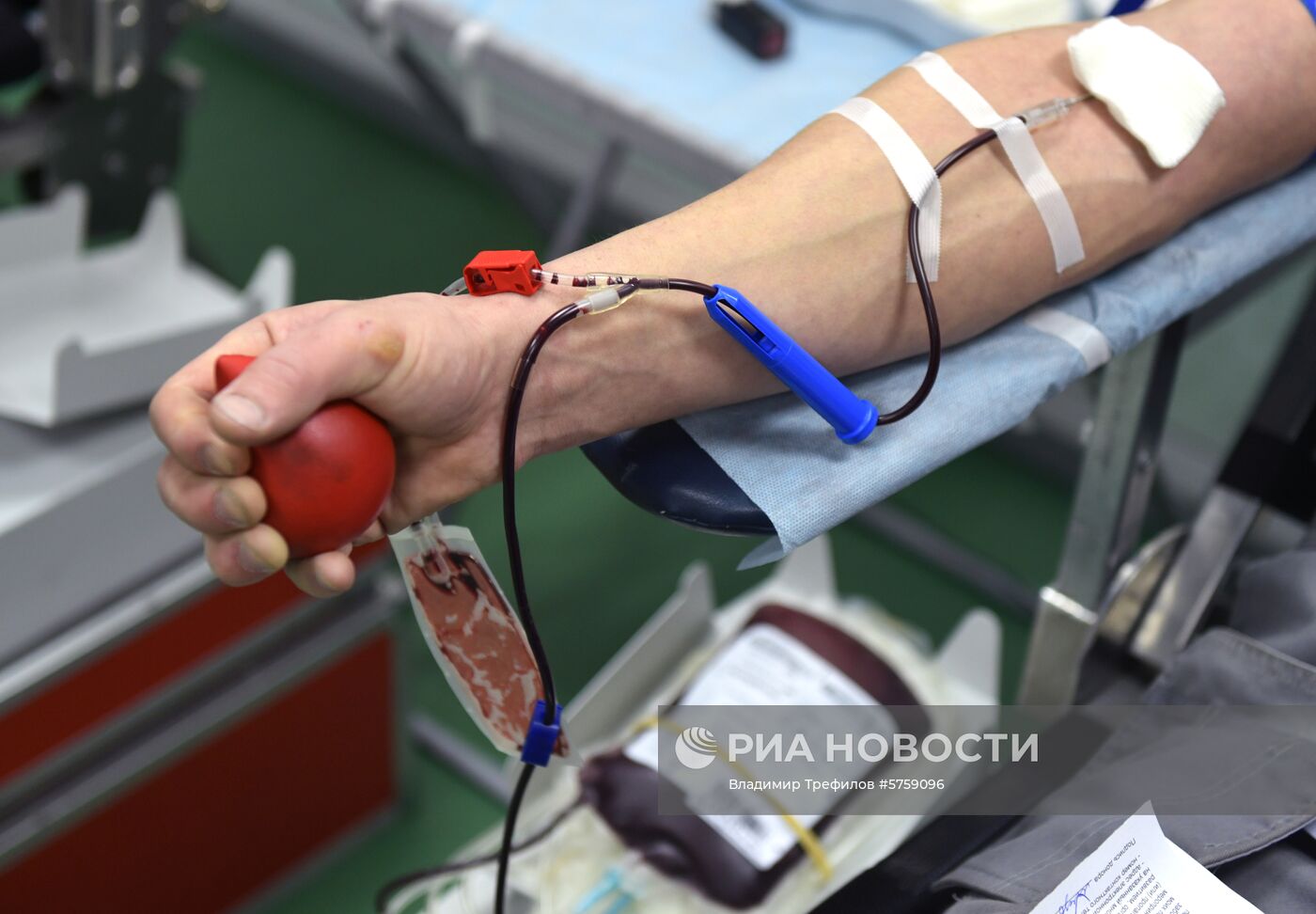 Сдача крови на донорство