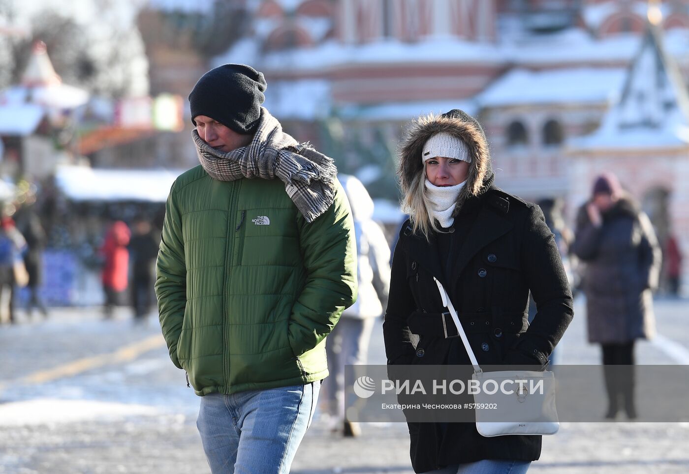 Мороз в Москве