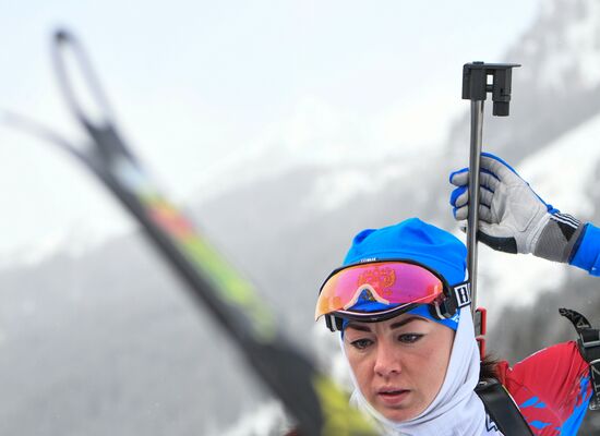 Биатлон. VI этап Кубка мира. Тренировки